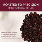 illy Whole Bean Coffee, Intenso Bold Roast, 100% Arabica, Premium Italian Coffee, Ideal for Espresso, Drip, Moka and French Press Brewing, 8.8oz, 6 Pack