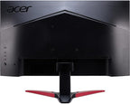 Acer Nitro 23.8" Full HD 1920 x 1080 PC Gaming IPS Monitor | AMD FreeSync Premium | 180Hz Refresh | Up to 0.5ms | HDR10 Support | 99% sRGB | 1 x Display Port 1.2 & 2 x HDMI 2.0 | KG241Y M3biip