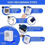 200 Seconds Voice Recorder for Stuffed Animals | Recordable Button Sound Box for Crafters, Hobbyists, etc | Voice Box for Recordable Gifts | Build a Bear Voice Recorder | Toy Recorder