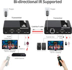 SIIG 230ft 4K HDMI Extender with Loop-Out & Daisy Chain, HDMI 2.0 HDR Balun, HDCP 2.2, EDID Learning, Near Zero Latency, ARC & Audio Extractor, Mounting Kit (CE-H26M11-S1)