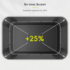 EKO EcoNova 13.2 Gallon/ 50L Automatic Sensor Kitchen Trash Can, Stainless Steel Touchless Garbage Bin with Soft-Close &Stay-Open Lid, Fingerprint-Resistant