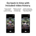 Google Nest Doorbell (Wired, 2nd Gen) - Wired Video Doorbell Camera - Doorbell Security Camera - Snow