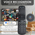 DirecTV AT&T TV Now RC82V 2nd Generation Gemini Stream Voice Recognition Replacement Remote Control, Compatible with C71KW-200 & C71KW-400 Osprey Receiver Set-Top Boxes - Requires Compatible Receiver