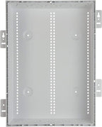 Legrand - OnQ 20 Inch Media Enclosure, Wifi Electrical Box, Cable Management Box for Distribution of Networking Service, Recessed Media Box Lets Signal Through, White, ENP2050-NA