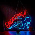Bada Girls Neon Sign for Wall Décor Dimmable Bing Sopranos LED Neon Light USB Powered Neon Art signs for Pub Store Man Cave Party