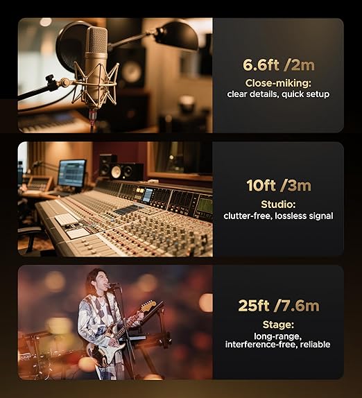 Warrky XLR Cables 6ft 2 Pack [Oxygen-Free Copper (OFC), Gold-Plated Connector] Balanced Microphone Cable Male to Female Professional Hi-Fi XLR Cable