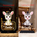 hun concept Personalized Unicorn Night Light for Kids – Custom Name LED Lamp, Cute Acrylic Unicorn Design, Baby Room & Nursery Decor, Magical Gift for Girls, Birthday Gifts
