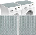 Actvty Washer and Dryer Covers for the Top, 2 Pieces 25.6'' x 23.6'' Washer Dryer Top Protector Mat, Diatomite Rubber Washing Machine Top Covers Non-Slip Scratch Protection Dust-Proof