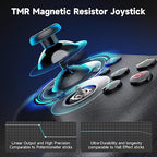 AceGamer Pluto 2.4G Wireless Bluetooth Controller for PC/Switch/Switch 2/iOS/Android/Steam,TMR Joysticks,Hall Effect Triggers,4-Motors Vibration,1000Hz Polling Rate,Force-balanced Lever Bumpers,Pragrammable Back Buttons
