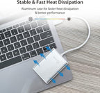 j5create USB 3.0 to 4K HDMI Display Adapter USB 3.0 Male Type-A Connector | HDMI Female Connector | 4K UHD | Resolution Up to 3840 x 2160 @ 30 Hz | Aluminum Housing (JUA354)