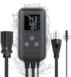 DIGITEN Heat Mat Thermostat Waterproof Temperature Controller DTC315 Greenhouse Aquarium Plug in Thermostat for Seedlings 15A Reptiles Temperature Controller Outlet