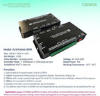 CANRIA K16 ARTNET+DMX CONSOLE LED CONTROLLER, Professional Lighting Control, Suitable for SPI TTL, Online Offline, Addressable Programmable, Perfect for Concerts, DJ Performances, Weddings, Event, etc