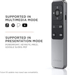 Satechi Bluetooth Remote Control, R2 Multimedia Remote Control in Presentation & Media Mode, for MacBook Air/Pro M5/M4, iPad Air/Pro M5/M4/M3, Not Compatible with Windows 10/11