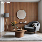 TO-TH Wood-Look Sound Panels, 4 Pack 47.2” x 23.6” Soundproof Wall Panels, Decorative Acoustic Panels,Wood Panels for Wall for Home, Office, Basement, Cherry with Mitered Edges