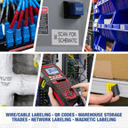 LABELWORKS Epson LW-PX900PCD Industrial Label Maker Kit - Complete Kit with Accessories, Compatible with All Epson PX Tape Types, Portable Handheld Label Printer