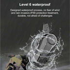cepkquis Motorcycle Bluetooth Headset Wireless Helmet 2-Way 400M Intercom Headphone with CVC Noise Cancellation Stereo Music IPX6 Waterproof for Half/Open Face Helmet 2 Pack