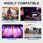 Lightning to Dual 6.35mm 1/4" TS Mono Stereo Y-Cable Splitter,3 in 1 to Dual 1/4-inch Audio Cable, Compatible with smartphones, computers, phones/Pads Amplifiers,speakers,headphones,mixing consoles