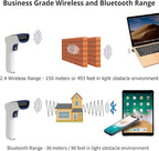 ScanAvenger Wireless Portable 1D Bluetooth Barcode Scanner: Hand Scanner 3-in-1, Cordless, Rechargeable Scan Gun for Inventory - USB Barcode Reader (1D Only No QR with No Next Gen Stand)