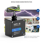 HSPD Square Whole Home Surge Protective Device, Type 1 SPD, Whole House Surge Protector, AC Surge Protection, 120/240VAC (HSPD-80)