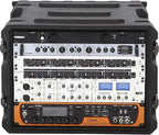 Gator Cases Pro Series 8U Rack Case with Standard 19" Depth, Roto Molded Made in USA (G-PRO-8U-19)