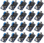 DROK LM2596 Buck Converter, Pack of 20 DC to DC Buck Converter Adjustable Voltage Regulator 3.2-35V to 1.25-34V