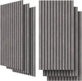 UMIACOUSTICS 6 Packs Acoustic Panel,47.2 x 23.6 Inches Decorative Sound Proof Panel for Office,Home Theater,Studio,Grey