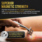 MagnetRX® Magnetic Therapy Massage Fork – Multi–Functional Magnetotherapy Pen for Emotion Code Magnets, Meridian Massage Tool & Body Healing Magnets – Magnetoterapia Fisioterapia Portatil Aparatos