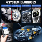Autel MaxiDiag MD806 OBD2 Scanner, ABS SRS Engine Transmission 4 Systems Diagnostic Scan Tool, 7 Hot Service as MD808 Pro, Oil Reset D-P.F, EPB SAS BMS Throttle A/F, Up of MD805 MD802, Free Update
