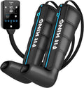 FIT KING Cordless Recovery System, Professional Air Compression Massager, Reduces Muscle Pain and Improves Circulation, Warm-up and Fast Recovery for Athletes, Customized Zone Massage Optional (Large)