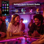 PAUTIX Matter WiFi LED Controller 5in1 ML5 Compatible with Tuya APP/Homekit/Smart Life/Alexa/Google Home/Siri, DC12-48V Dimmable Controller for Single Color/CCT/RGB/RGBW/RGBCCT LED Strip Lights