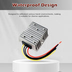 DC Converter 12V to 24V 4A Step Up Converter DC Voltage Regulator Power Converter Waterproof Module Transformer for Led Project, Horn, Dashboard...