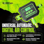 MORRFlate Air Hub Digital Air Controller Universal AutoMagic Tire Inflation and Deflation System with Digital User PSI Selection High-Flow Solenoids Rugged Design Includes Case