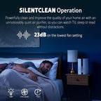 Kenmore PM1010 Air Purifiers for Bedroom Up to 348 Sq.Foot with H13 True HEPA Filter, Child Lock, Sleep Mode for Small Rooms