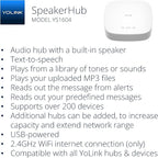 YoLink Water Leak Detection Starter Kit, w/SpeakerHub Audio/Talking Hub & Water Leak Sensors, LoRa Up to 1/4 Mile Open-Air Range, SMS/Text, Email & Push Notifications, w/Alexa, IFTTT, Home Assistant