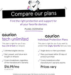 ASURION 4 Year Office Equipment Protection Plan ($1250 - $1499.99)
