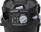 Dapper Supply 6 Gallon Wall Mount Wet/Dry Vacuum, 5.5 Peak HP, 30 Ft Hose, Vacuum & Blower, Includes Attachments for Garage, Car, Workshop & Jobsite