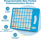 Joyreal AAC Device for Autism, Non Verbal Communication Tools for Speech Therapy & Stroke Rehab. Speech Communication Tablet, Autism Talking Aids with 8 Programmable Buttons & Adjustable Volume