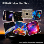 Planetarium Projector, Star Projector Galaxy Lights Gifts for Teen Boys, Teenage Girls, Galaxy Projector for Bedroom Night Light for Kids - Black