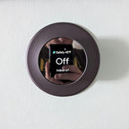 Metal Nest Wall Plate for Google Nest Thermostat 2020, Trim Kit, Charcoal