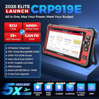 LAUNCH X431 CRP919E OBD2 Scanner, 2026 Bidirectional Scan Tool As CRP919EBT, ECU Code, 35+ Services, Active Test, All System Diagnose, CANFD & DOIP, FCA SGW, Android 10.0, 160+ Brands, 2 Year Update