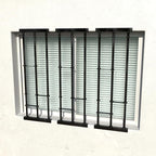 SWB Adaptable Window Bars Security for Windows - Model B | Easy DIY Installation | Suitable for Both Frame and Wall | Telescopic System | Patented Security Innovation