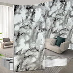 Wall Panels Peel and Stick，PVC Imitation Artificial Marble Tiles Sticker，20 pcs 23.6" L x 11.8" W，Heat-Resistant Backsplash Tile，Ideal for Kitchen Bathrooms Living Rooms Bedrooms.