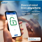 Schlage Arrive WiFi Deadbolt Smart Lock, Keyless Entry Door Lock with Remsen Trim, Satin Nickel, Compatible with Alexa and Google, BE459WB RMN 619