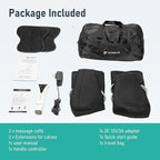 QUINEAR Leg Massager with Heat and Air Compression,Foot and Calf Massager for Circulation and Pain,Compression Boots with 3modes and 3 Intensities,Gift for Dad Mom