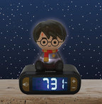 LEXiBOOK - Harry Potter Digital Alarm Clock for Kids with Night Light Snooze, Childrens Clock, Luminous Harry Potter, Black Colour - RL800HP