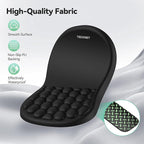 TECKNET Ergonomic Mouse Pad with Wrist Rest,Keyboard Pad and Mousepad with Wrist Support,Massage Design Effectively Relieves Carpal Tunnel Syndrome Suitable for Computers and Laptops
