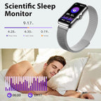 JYUAJOI Fitness Tracker with 24/7 Continuous Heart Rate, Blood Oxygen Monitor, Smart Watch with Sleep Monitor, IP68 Waterproof Activity Tracker Step Counter for Women Men