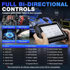 VDIAGTOOL Bidirectional Scan Tool VD70, OBD2 Scanner Diagnostic Tool with ECU Coding, 36+ Resets, PMI, FCA AutoAuth, All System, CAN FD & DoIP, V.A.G. Guide, 3-Year Update