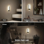 JandCase Night Lights Plug into Wall,0-200LM Dimmable LED Nightlights, 2 Pack Daylight White 5000K Vanity Night Light With Auto Light Sensor for Bathroom Dressing Room