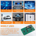 HUAREW 2pcs I2C IIC TWI 2004 Serial LCD Display Module 20x4 Compatible with Arduino Raspberry Pi